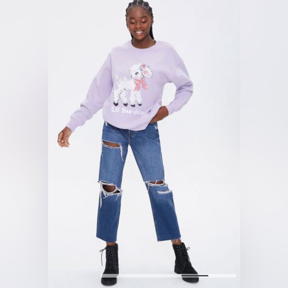 Lavender Sweater - image 3